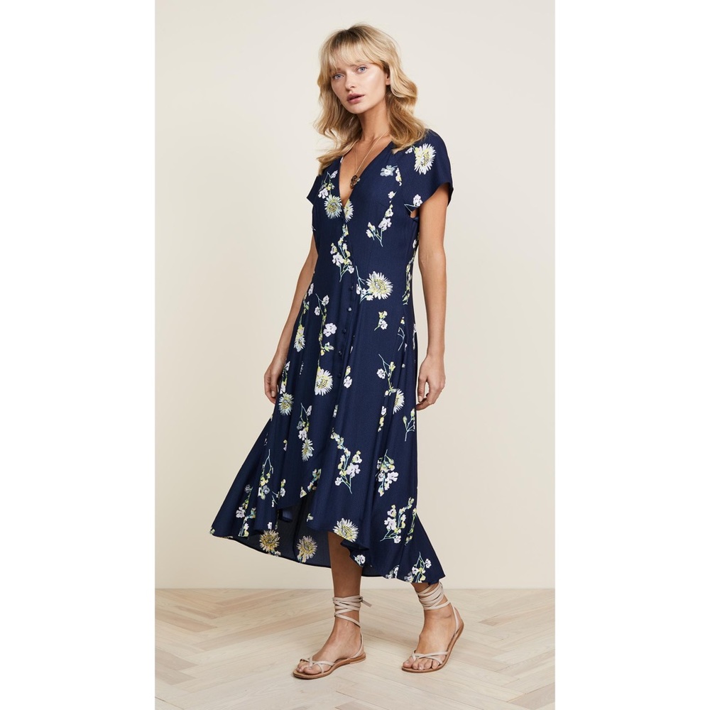 NWOT Free People Lost In You Midi Dress Size M